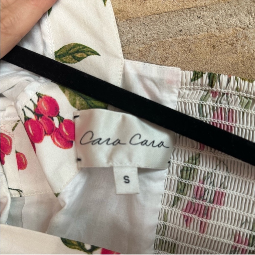 Cara Cara Alexis puff sleeve peplum top - Picture 6 of 6